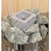 Электрическая печь (электрокаменка)  для сауны и бани, ЭКМ 10,5 кВт "Лёд"